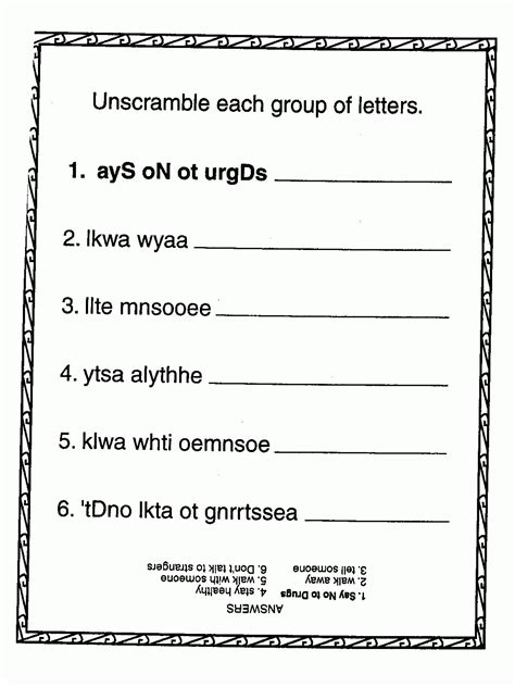 Printable Red Ribbon Week Activities - prntbl.concejomunicipaldechinu ...