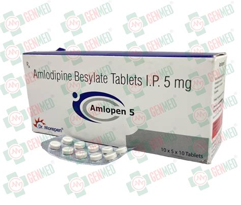 GenMed | Amlip-5 Tablet - Effective Management of Hypertension and ...