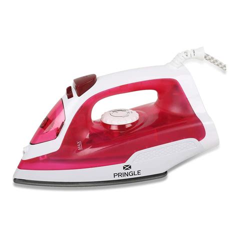 Pringle SI503 Non-Stick Soleplate 1250-Watt Steam Iron (Red) : Amazon ...
