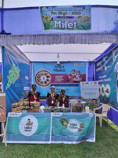 13 10 23 millet awareness campaign and millet kiosk at kiit university ...