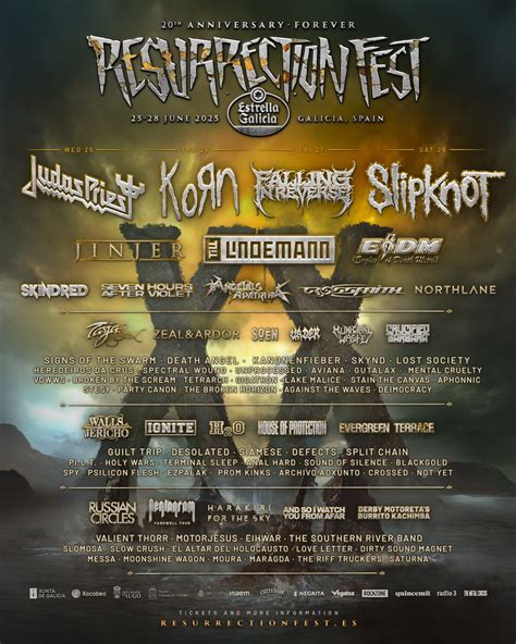 RESURRECTION FEST 2025, XX ANIVERSARIO - Dirty Rock Magazine