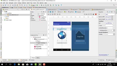 Browser Android Studio 的图像结果