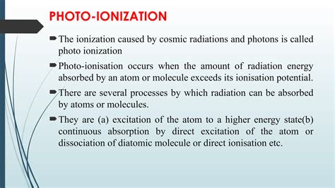 Image result for Ionization Process