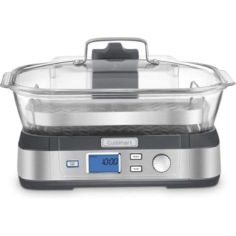 Cuisinart 5.2-Quart 1-Tier Programmable Food Steamer (Stainless Steel ...