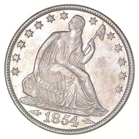 1854-O Seated Liberty Half Dollar | Property Room