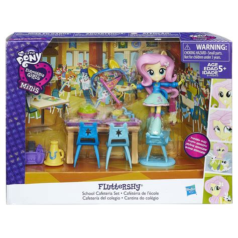Buy My Little Pony Equestria Girls Minis Fluttershy School Cafeteria ...