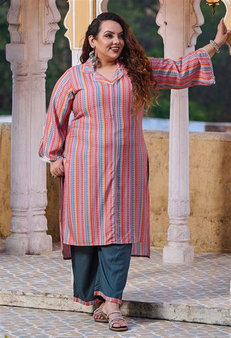 Order Online Plus Size Kurta Sets at Low Prices | Desinoor – DESINOOR.COM