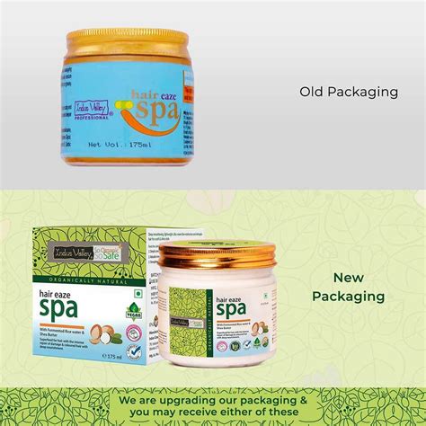 Indus Valley Organic Eaze Hair Spa | Spa Cream for Dry and Frizzy Hair