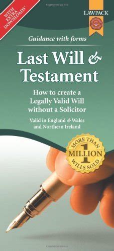 Last Will And Testament Form Pack How To Create Legally | Desertcart INDIA
