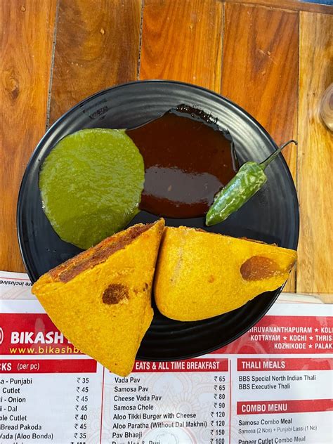 Menu at Bikash Babu Sweets and Chaats, Palakkad