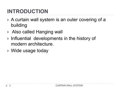 curtain wall -skin of building | PPTX