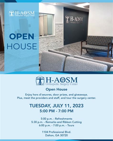 Hamilton Health Care System on LinkedIn: Join us at the H-AOSM Orthopedic Surgery Center OPEN ...