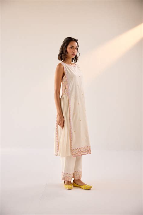 Off-White Kurta-Palazzo Set – Label RSD