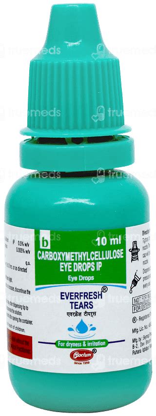Everfresh Tears Eye Drops: Uses, Side Effects, Price & Substitutes