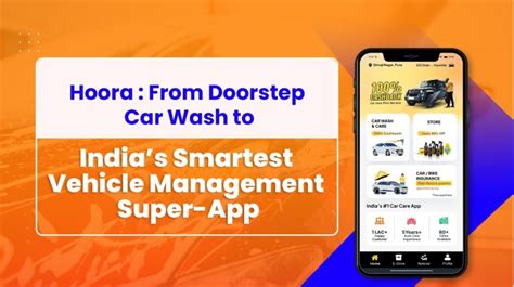 Hoora : From Doorstep Car Wash to India’s Smartest Vehicle Management ...