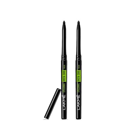 Buy LAKMÉ Eyeconic Insta Cool Kajal, Black, Cooling Kohl Liner With ...