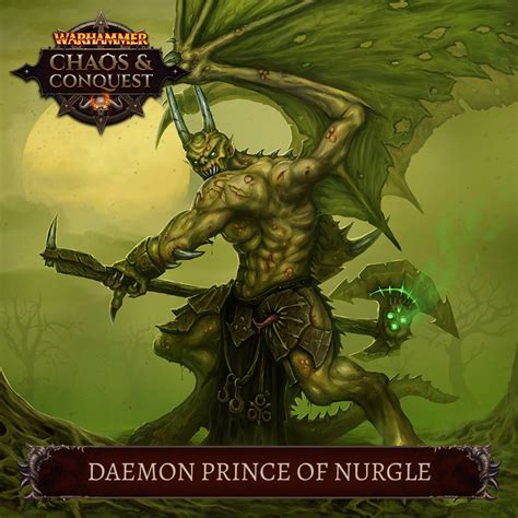 Nurgle Daemon Prince Art