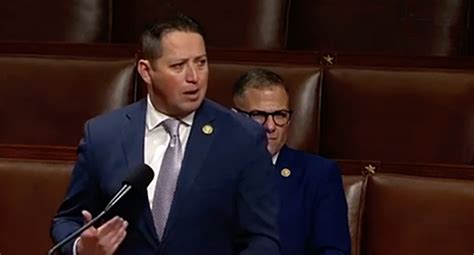 Rep. Tony Gonzales, R-Texas, chairman of the Congressional Hispanic Conference, participates in the