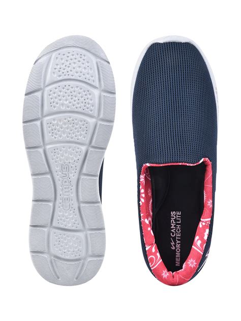 Buy Casual Shoes For Women: Camp-Flywalk-Navy-Rani | Campus Shoes