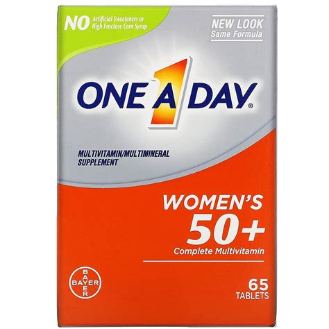 One A Day Women's 50+ Complete Multivitamin (65 tablets) – Franklin ...
