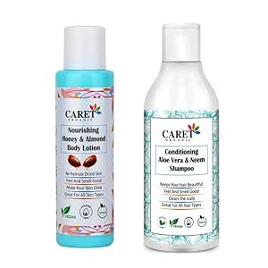 Buy Caret Organic Nourishing Honey & Almond Body Lotion with ...