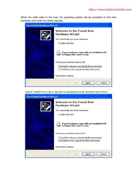Install USB Driver Software 的图像结果