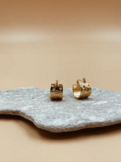 Small Celestial Sea Hoops – Shop Lune Global Private Limited