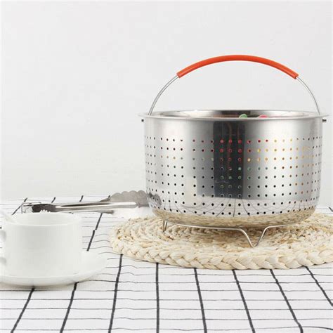 Rice Pressure Cooker Stainless Steel Steam Basket Cookware
