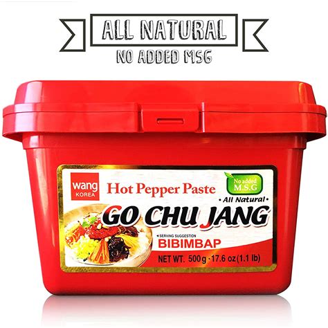 [Wang Food] Gochujang, Hot Red Chili Pepper Paste, Korean Traditional ...