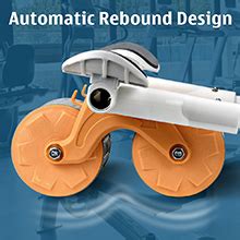 Dravizon Abdominal Abs Exercise Roller Elbow Support - Core Strength ...