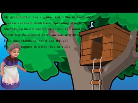 Grandma Climbs a Tree - Class 10 Video Lecture