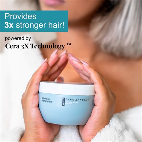 Hair Mask for Dry Hair & Damage Repair (3x Strength)- Bare Anatomy