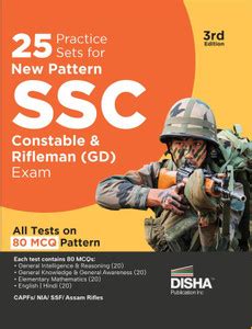 25 Practice Sets for New Pattern Ssc Constable & Rifleman (Gd) Exam ...