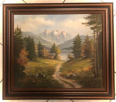 Wer kann Signatur / Unterschrift auf dem Gemälde entziffern? oder gerne ...