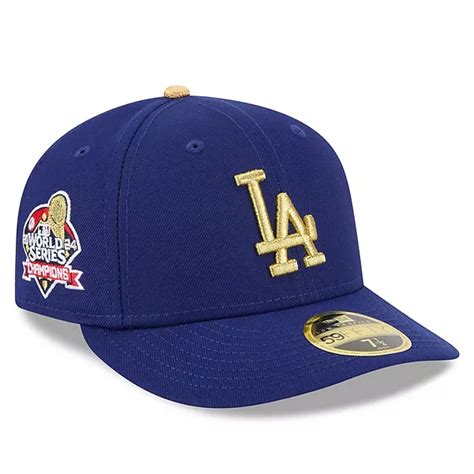 Men's New Era Royal Los Angeles Dodgers 2025 Gold Collection Low ...