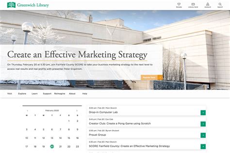 Image result for Project Library Website Design