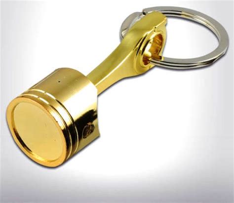 Buy Car and Bike Racing Metal Keychain Engine Block Piston – Autotrends