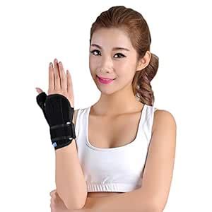 Generic Left hand, M : Medical Thumb Wrist Brace Support Splint ...