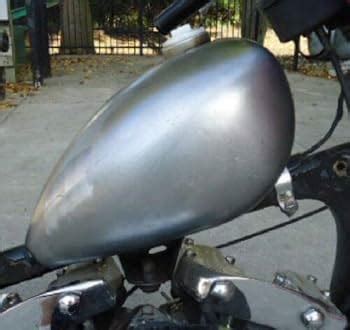 Bobber Gas Tank Wassell Dished Motorcycle Gas Tank - 2.1 Gallon Peanut ...