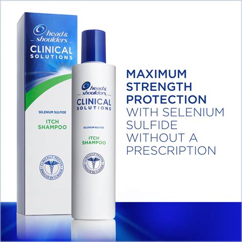 Buy Head and Shoulders Anti-Dandruff Shampoo, Clinical Solutions Itch ...