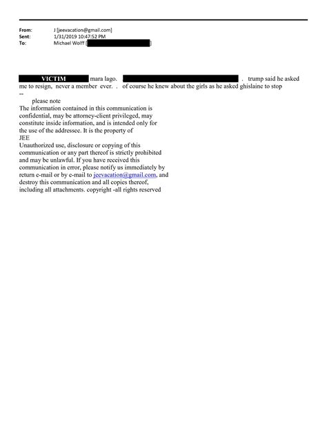 Email #2 | November 2025 Jeffrey Epstein Emails Release | Know Your Meme