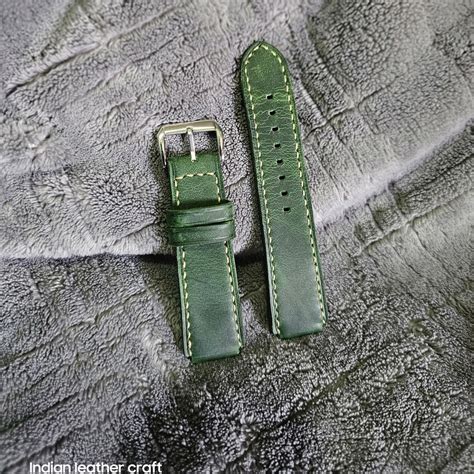 Handmade Casio AE1200 royale watch strap - Indianleathercraft