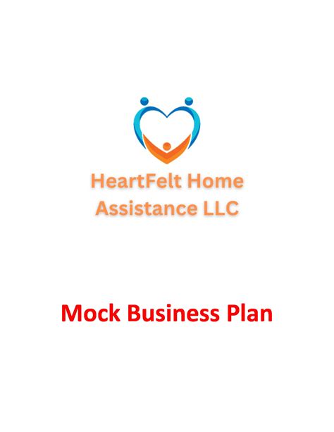 Home Care Business Plan Template | Digital Download| Business Plan ...