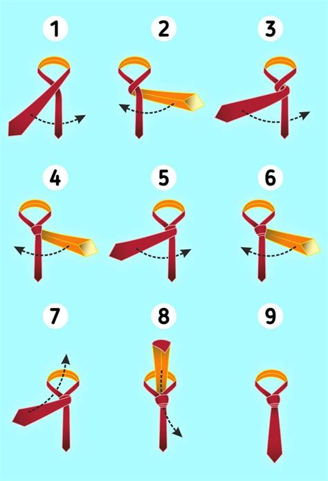 Image result for Necktie Knot Tutorial