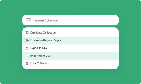 Streamline Your Collection-Based Sites with CSV Import & More