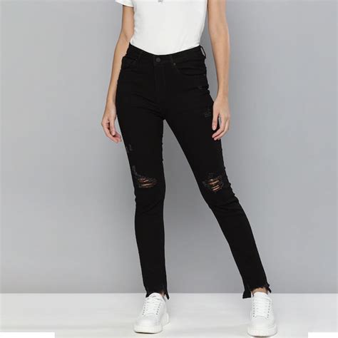 Women Skinny Fit High-Rise Jeans