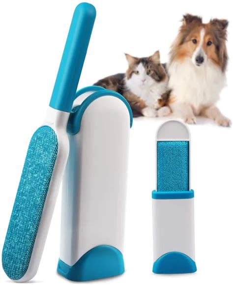 2 Pack Double Side Remover Brush Pet Hair Lint Brushes Clothes 定番