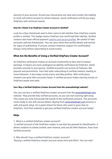 PPT - Avoid Scams When Buy an Verified OnlyFans Creator Account – Expert Tips PowerPoint ...