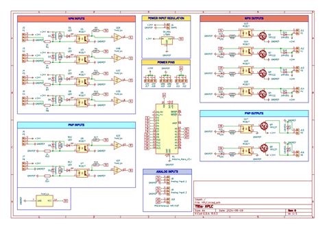 XPLC- Schematic - sadfdagad - 1 2 3 4 5 6 NPN INPUTS POWER INPUT ...