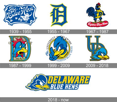 Ud Blue Hen Logo Delaware Blue Hens Logo Embroidery Design